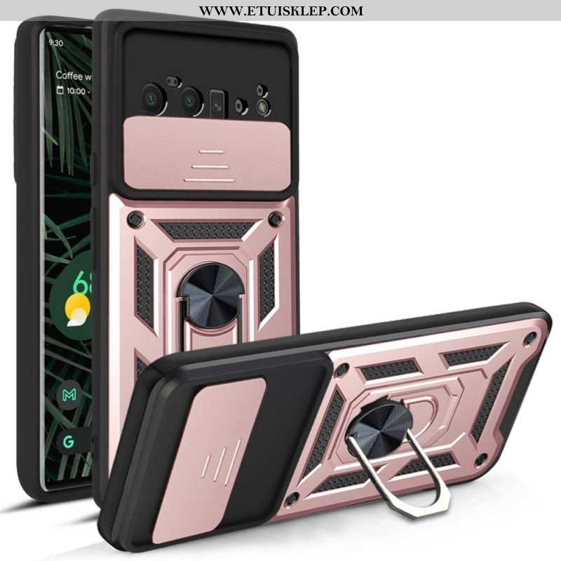 Etui do Google Pixel 6 Pro Designerski Uchwyt Na Obiektyw I Ochraniacze